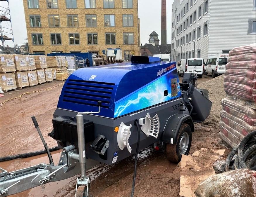 Starke Pumpergebnisse mit der alpha E32 Vario