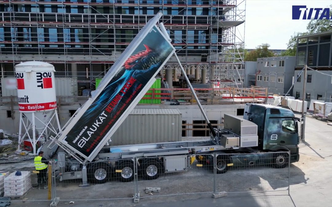 Der TITAN Z live auf der Baustelle in Offenbach